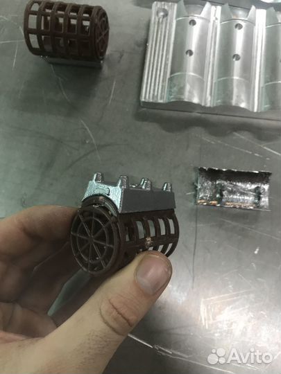 Пластиковая сетка для фидерной кормушки (D30) №2