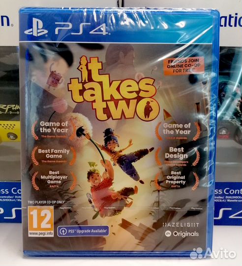 It takes two ps4 диск лицензия