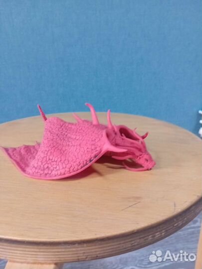 Игрушки резиновые, рыба, птица, дракон, рысь