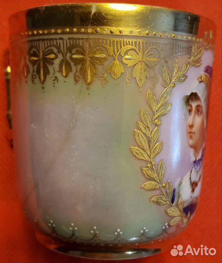 Чашка - Фарфор - Dresden - Дрезден - Винтаж