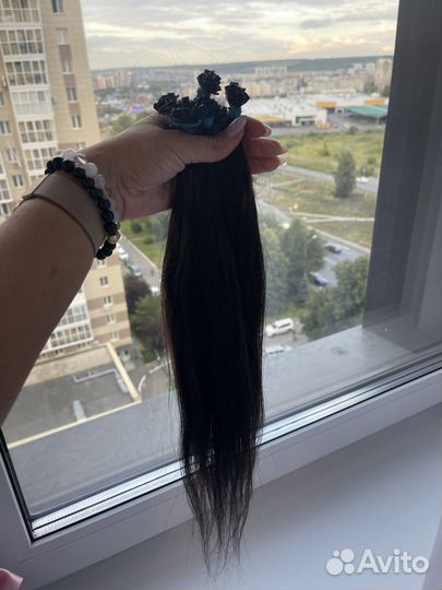 Натуральные волосы 60 см