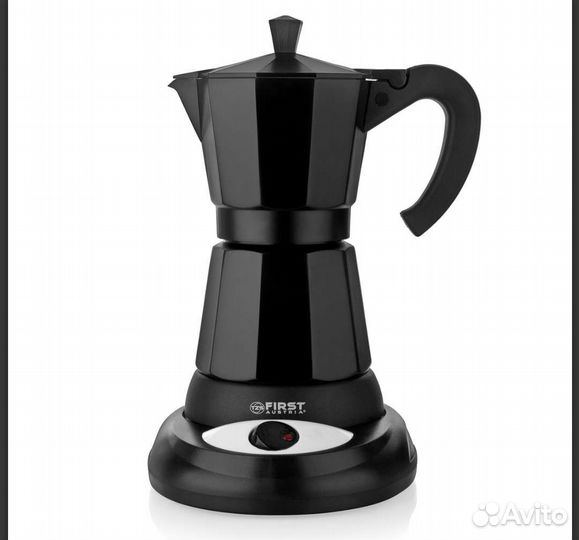 Кофеварка гейзерная First (электрическая)