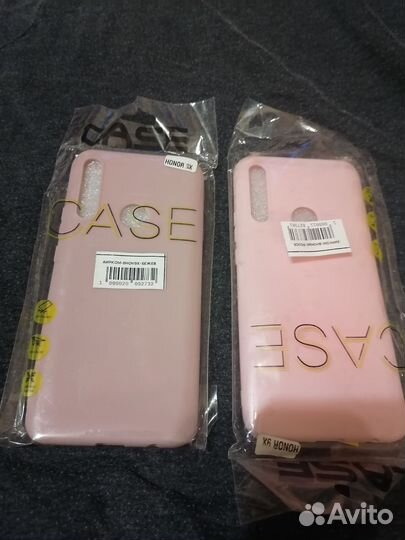Чехлы силиконовые на Honor 9x