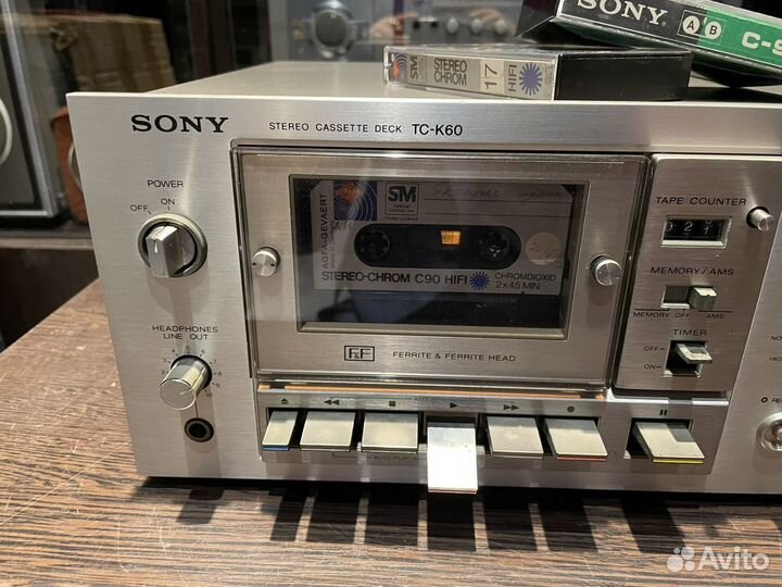 Кассетная дека sony k60