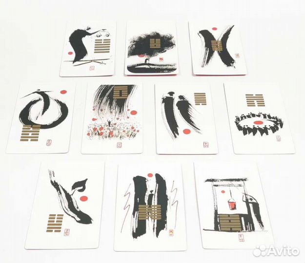 Карты taro Духовные гексаграммы Цзин 