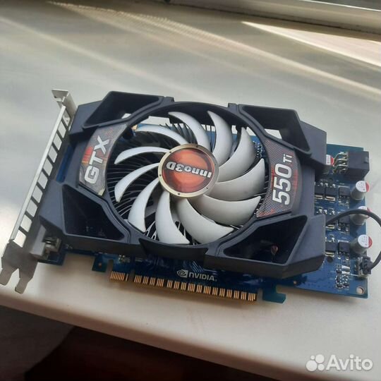 Видеокарта GTX 550 TI 2GB