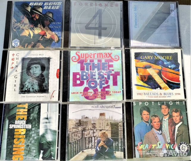 Музыкальные Аудио Сд CD Audio диски б/у