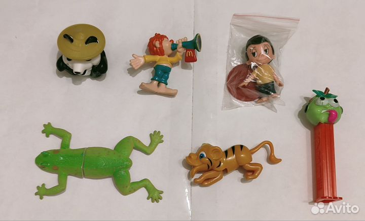 Игрушки из Макдак,Чупа чупс,Киндер макси коала