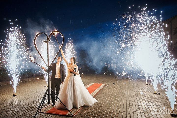 Оформление свадебных спецэффектов