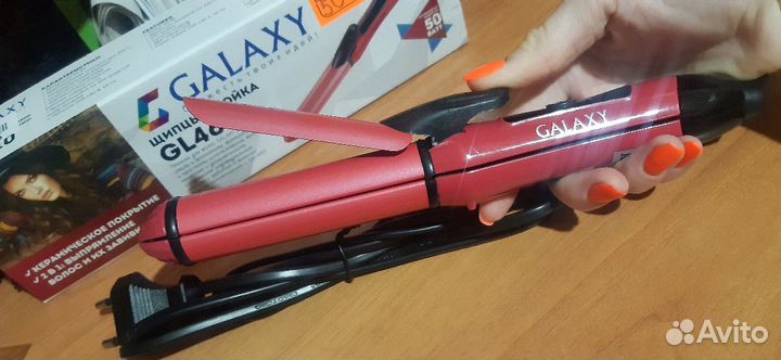 Щипцы- плойка Galaxy
