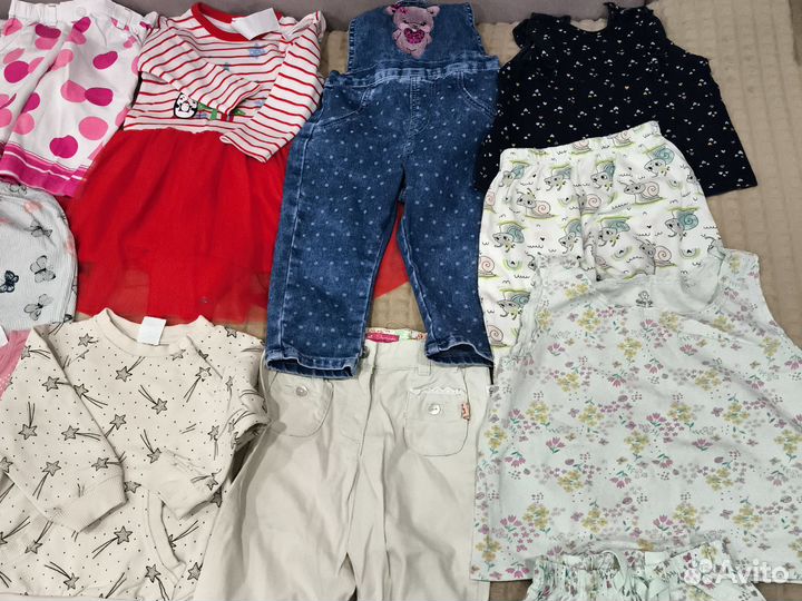 Пакет вещей для девочки 80 86