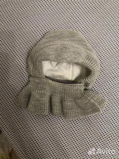 Зимняя шапка шлем Журавлик 38-40