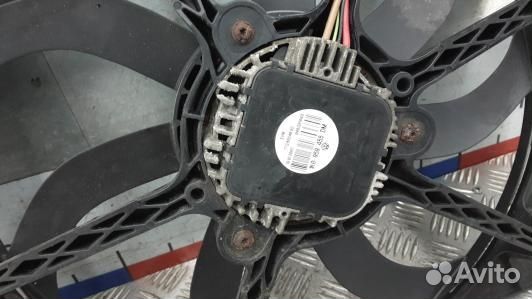 Вентилятор радиатора skoda octavia A5 (SSE13KE01)