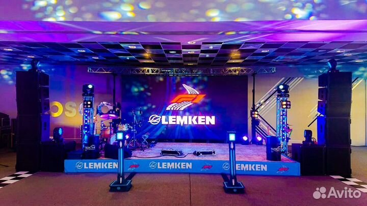 Concertpro звук, свет, сцена, бэклайн,экраны