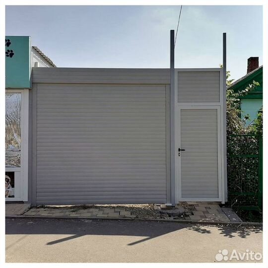Ворота роллетные Алютех