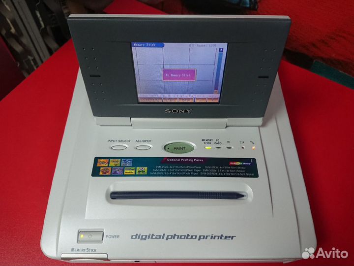 Фотопринтер sony DPP-EX7+фотобумага SVM-75LS