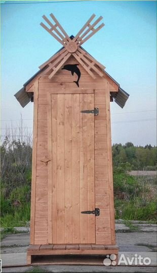 Дачный туалет с установкой Ш323