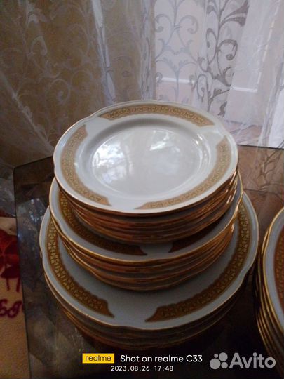 Набор тарелок новый 24 предмета