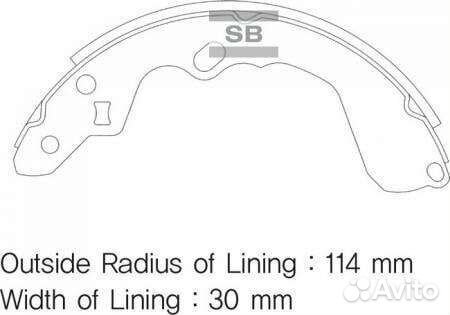 Тормозные колодки Sangsin