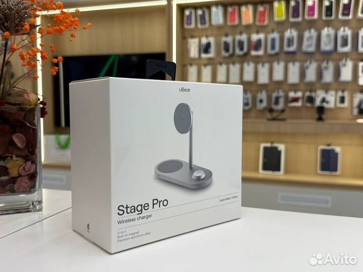 Док-Станция uBear Stage Apple Magnetic wireless