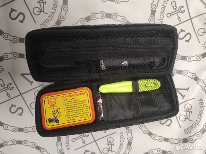 Компактный ремкомплект для велосипеда