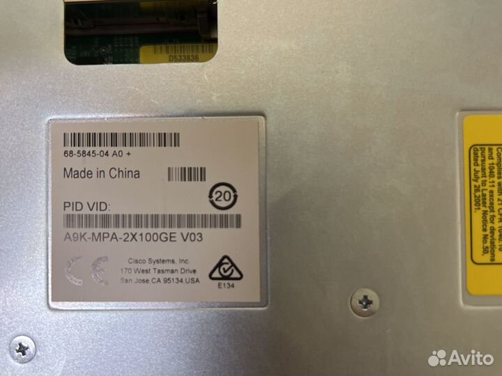 А9k-mpa2x100ge