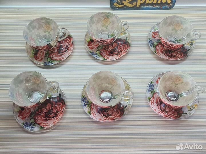 Кофейник и молочник СССР, блюдца, чашки, наборы