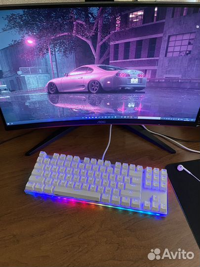 Игровая механическая клавиатура motospeed k87s