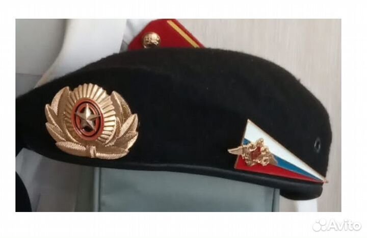 Берет черный военный