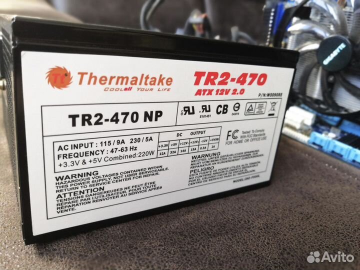 Блок питания Thermaltake TR2-470 NP
