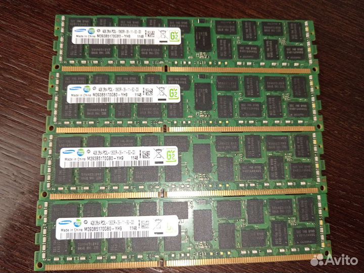 Оперативная память ddr3 4х4gb