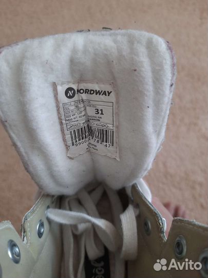 Коньки фигурные Nordway Alice 31размер