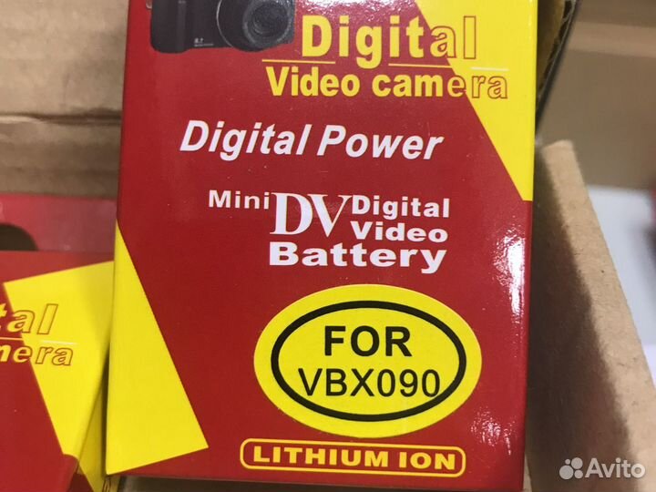 2шт Аккумулятор pentax D-LI92, Panasonic VW-VBX090