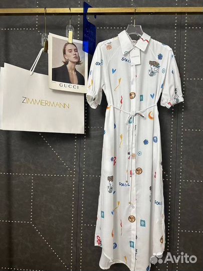 Zimmermann белое платье