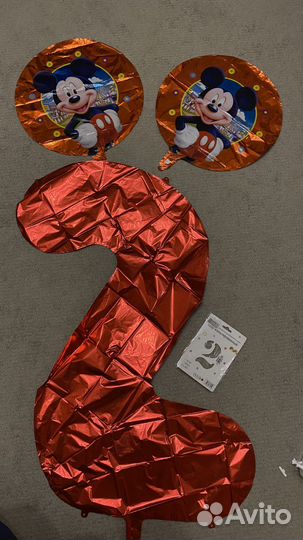 Новые шарики двоечка и микки маус
