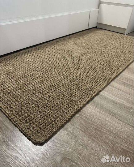 Джутовый коврик