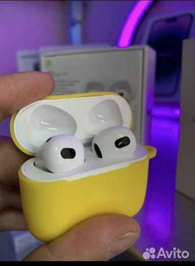 Беспроводные наушники apple airpods 3