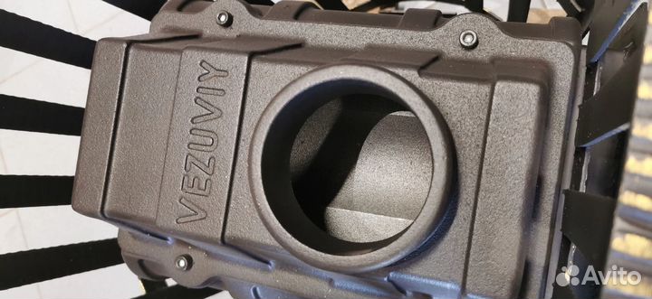 Чугунная печь для бани