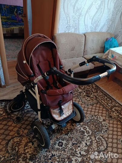 Коляска 2 в 1 adamex champion