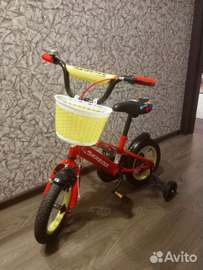 Новый детский велосипед