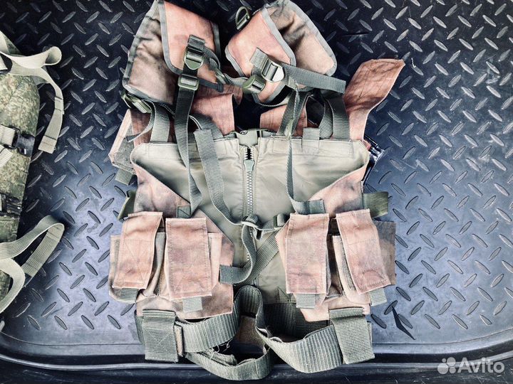 Разгрузочный жилет Мох Atacs-FG на 8 магазинов ак