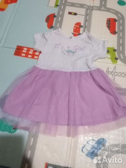 Платье для девочки 80-86