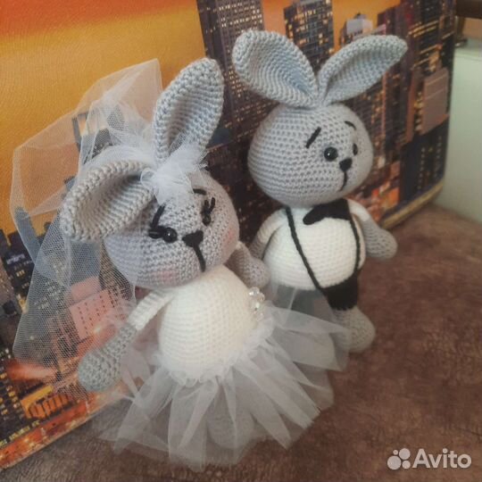 Мягкая игрушка заяц