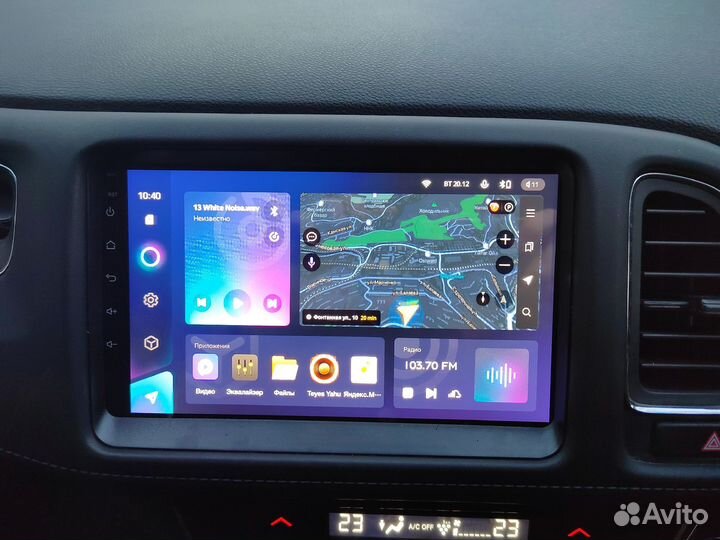 Honda vezel hr-v android teyes штатная магнитола
