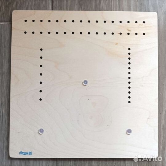 Обучающая доска Календарь с часами Мастер игрушек