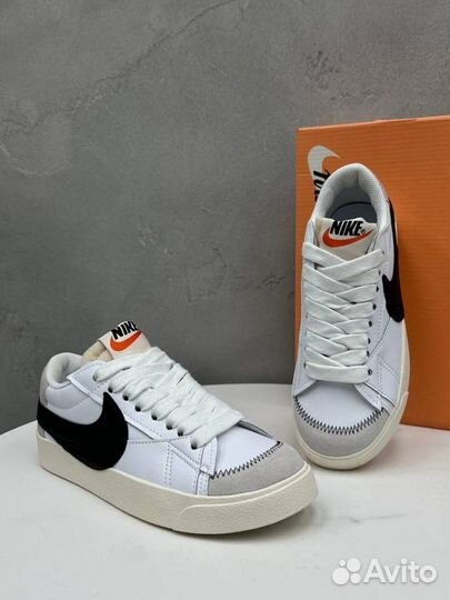 Nike Blazer Low 77 Jumbo White Black Sail