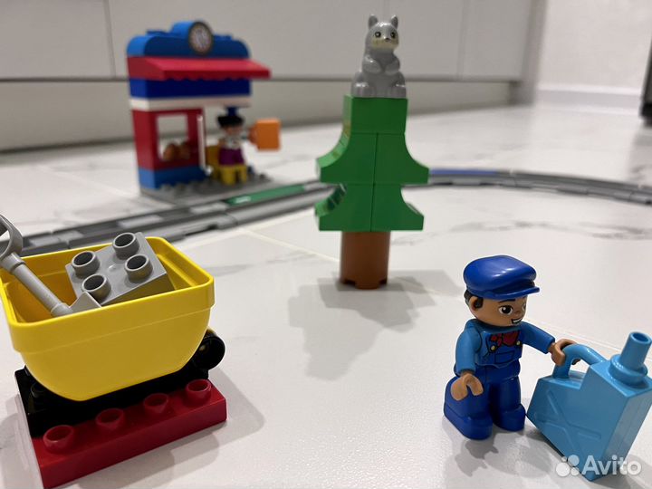 Lego duplo Поезд на паровой тяге 10874