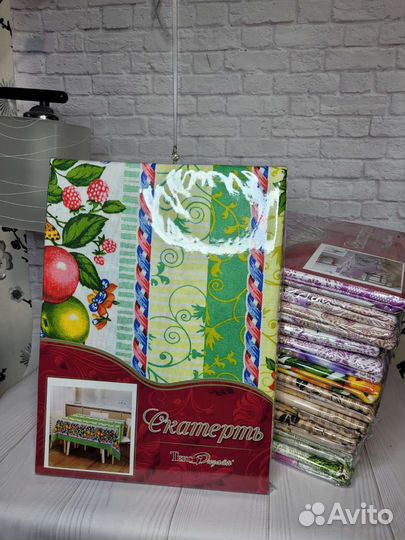 Скатерть, рогожка