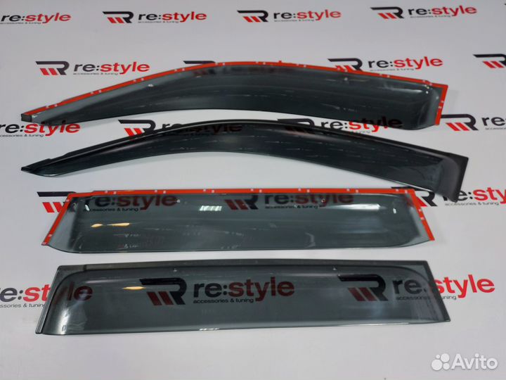 Ветровики Toyota Land Cruiser Prado 120 03-09г