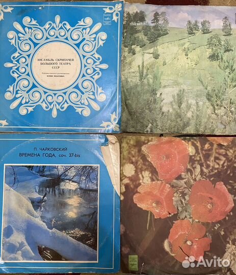 Виниловые пластинки СССР